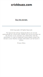 Mobile Screenshot of crickbuzz.com